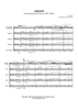 Arioso from Harpsichord Concerto, BWV 1056/II - Score