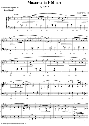 No. 40 in F Minor, Op. 63, No. 2