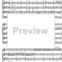 Quintet A Major KV581 - Score