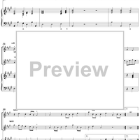 Introduzzione à Tre - Harpsichord Score