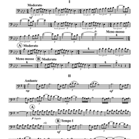 Six Miniatures (short pieces) - Euphonium 1 BC/TC