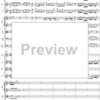 Brandenburg Concerto No. 2: (Allegro) - Score