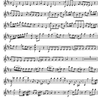 Divertimento No. 2 D Major KV131 - Violin 1