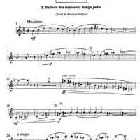 Trois Poèmes de la Renaissance - Violin