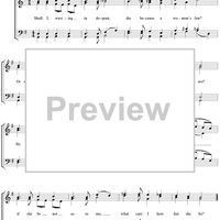 Shall I Wasting in Despair?