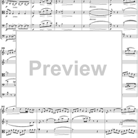 Quintet in C Major, Movement 1 - Score