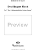 "Den Frühling kündet der Orkane Sausen", No. 9 from "Des Sängers Fluch", Op. 139