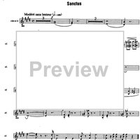 Messe solennele breve - B-flat Clarinets 1 & 2