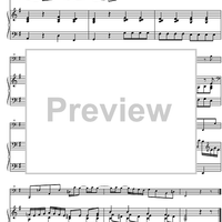 Sonata e minor - Score