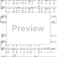 Happy Advent!  Christ Is Near - Vocal Score