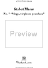 Stabat Mater, Op. 58: No. 7, Virgo, Virginum Præclara