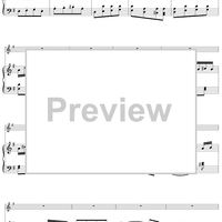 Flute Concerto in G Major, Allegro vivace - Piano