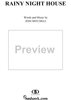 Rainy Night House