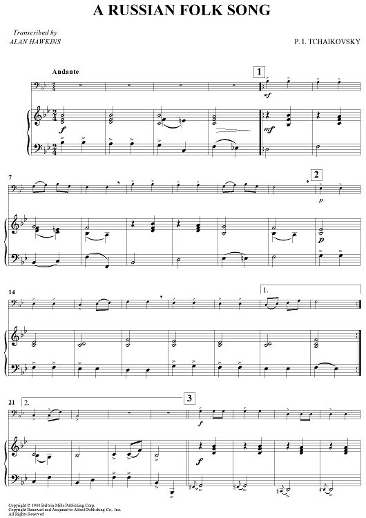 A Russian Folk Song