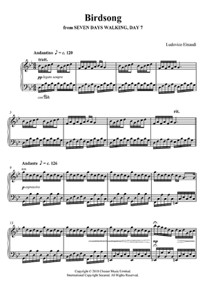 Birdsong, from Seven Days Walking, Day 7