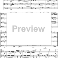 String Quartet No. 11 in E Major, Op. posth. 125, No. 2 - Score