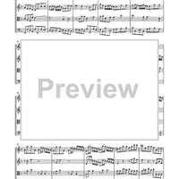 Water Music Suites - Score