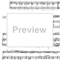 Sonata g minor - Score