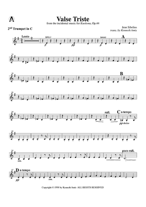Valse Triste - Trumpet 2 in C