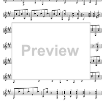 Sonata A Major Op. 2 No. 1 - Guitar