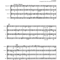 Royal Fireworks Suite - Score