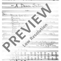 The Bewitched - Full Score