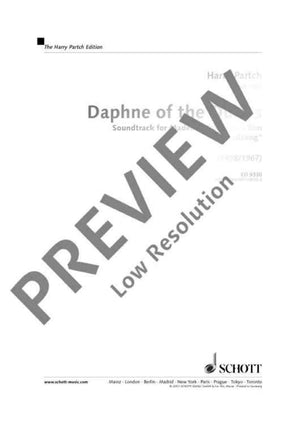 Daphne of the Dunes - Full Score