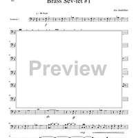 Brass Sev-tet #1 - Trombone 1