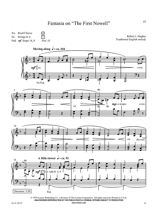 Fantasia on “The First Nowell”