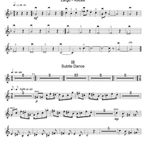 Suite for string orchestra and percussion - Violin 1