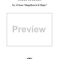 Sicut locutus est (Chorus), No. 11 from "Magnificat in D Major"