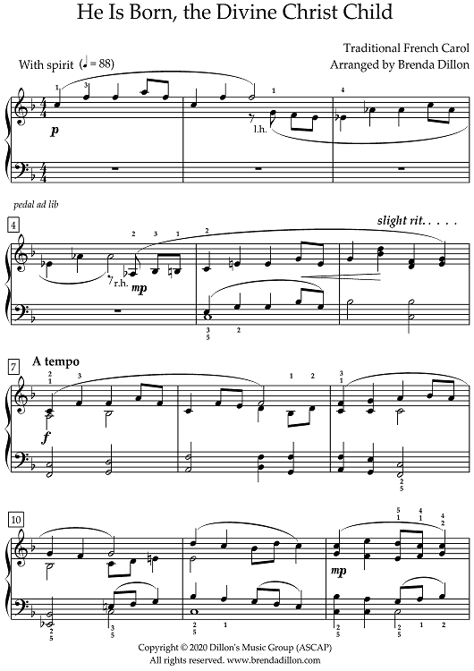 He Is Born, the Divine Christ Child