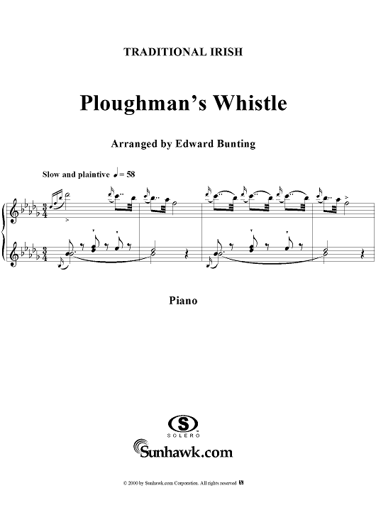 Ploughman's Whistle