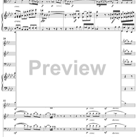 Piano Trio in E-flat Major - Piano Score