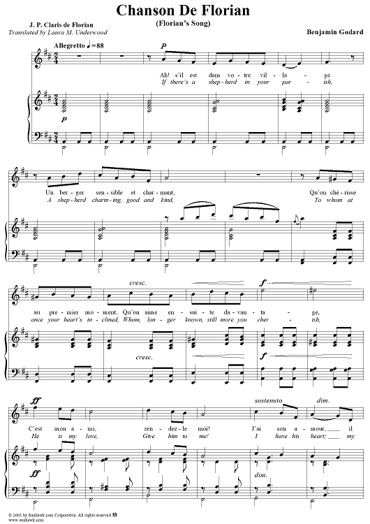 Chanson de Florian (Florian's Song)