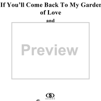 If You"ll Come Back To My Garden Of Love / Back In Tipperary Town medley
