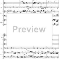 Double Clavier Concerto No. 3 in C Minor, Movement 1   (BWV 1062) - Score