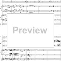 Flute & Harp Concerto in C Major, Movement 2 K297c (K299) - Full Score