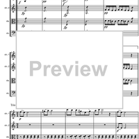 5 Minuets D89 - Score