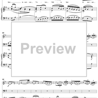 "Hier, in meines Vaters Stätte", Aria, No. 3 from Cantata No. 32: "Liebster Jesu, mein Verlangen" - Piano Score