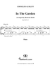 In the Garden, Op. 140, No. 4