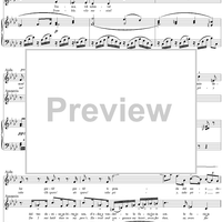 Scene and Duet from "Aida", Act 2 - Score