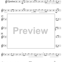 Infant Holy, Infant Lowly - Bb Clarinet