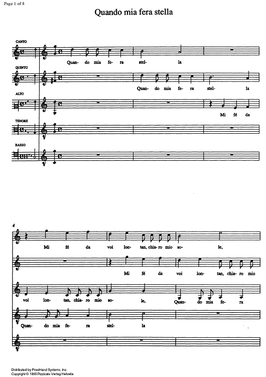 Quando mia fera stella