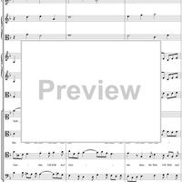 Chorus from Cantata No. 180:"Schmücke dich, o liebe Seele" - Full Score