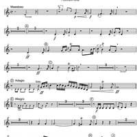 Music for the Royal Fireworks HWV 351 - Piccolo Trumpet in B-flat