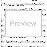 Quartet in D major - Flute 1/Violin 1