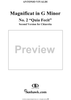 Magnificat in G Minor: No. 2b, Quia Fecit (Second Version for Chiaretta)
