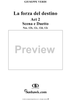 La forza del destino, Act 2, Nos. 12b, 12c, 12d, 12e, Scena and Duet. "Più tranquilla l'alma sento" - Score