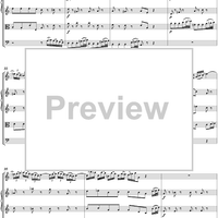 Violin Concerto No. 1 in A Minor   (BWV 1041) - Full Score